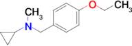 n-(4-Ethoxybenzyl)-N-methylcyclopropanamine