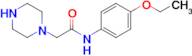 n-(4-Ethoxyphenyl)-2-(piperazin-1-yl)acetamide