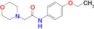 n-(4-Ethoxyphenyl)-2-morpholinoacetamide