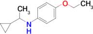 n-(1-Cyclopropylethyl)-4-ethoxyaniline