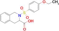 2-((4-Ethoxyphenyl)sulfonyl)-1,2,3,4-tetrahydroisoquinoline-3-carboxylic acid