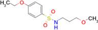 4-Ethoxy-N-(3-methoxypropyl)benzenesulfonamide