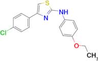 4-(4-Chlorophenyl)-N-(4-ethoxyphenyl)thiazol-2-amine