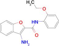 3-Amino-N-(2-ethoxyphenyl)benzofuran-2-carboxamide