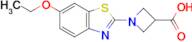 1-(6-Ethoxybenzo[d]thiazol-2-yl)azetidine-3-carboxylic acid