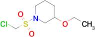 1-((Chloromethyl)sulfonyl)-3-ethoxypiperidine