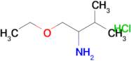 1-Ethoxy-3-methylbutan-2-amine hydrochloride