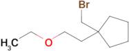 1-(Bromomethyl)-1-(2-ethoxyethyl)cyclopentane