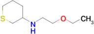 n-(2-Ethoxyethyl)tetrahydro-2h-thiopyran-3-amine