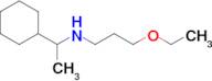 n-(1-Cyclohexylethyl)-3-ethoxypropan-1-amine