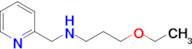 3-Ethoxy-N-(pyridin-2-ylmethyl)propan-1-amine