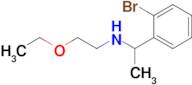 1-(2-Bromophenyl)-N-(2-ethoxyethyl)ethan-1-amine