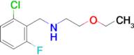 n-(2-Chloro-6-fluorobenzyl)-2-ethoxyethan-1-amine