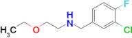 n-(3-Chloro-4-fluorobenzyl)-2-ethoxyethan-1-amine