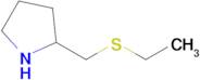 2-((Ethylthio)methyl)pyrrolidine