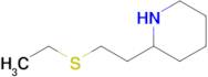 2-(2-(Ethylthio)ethyl)piperidine