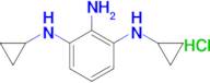 n1,n3-Dicyclopropylbenzene-1,2,3-triamine hydrochloride