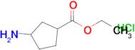 Ethyl 3-aminocyclopentane-1-carboxylate hydrochloride