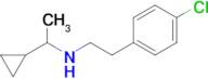 n-(4-Chlorophenethyl)-1-cyclopropylethan-1-amine