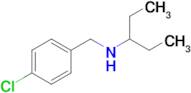 n-(4-Chlorobenzyl)pentan-3-amine