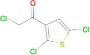 2-Chloro-1-(2,5-dichlorothiophen-3-yl)ethan-1-one