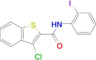 3-Chloro-N-(2-iodophenyl)benzo[b]thiophene-2-carboxamide