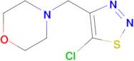 4-((5-Chloro-1,2,3-thiadiazol-4-yl)methyl)morpholine