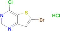 6-Bromo-4-chlorothieno[3,2-d]pyrimidine hydrochloride