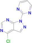 4-Chloro-1-(pyrimidin-2-yl)-1h-pyrazolo[3,4-d]pyrimidine