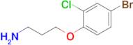 3-(4-Bromo-2-chlorophenoxy)propan-1-amine