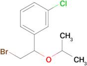 1-(2-Bromo-1-isopropoxyethyl)-3-chlorobenzene