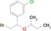 1-(2-Bromo-1-(sec-butoxy)ethyl)-3-chlorobenzene