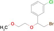 1-(2-Bromo-1-(2-methoxyethoxy)ethyl)-3-chlorobenzene