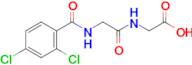 (2,4-Dichlorobenzoyl)glycylglycine