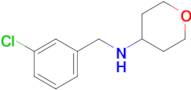 N-(3-Chlorobenzyl)tetrahydro-2h-pyran-4-amine