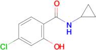 4-Chloro-N-cyclopropyl-2-hydroxybenzamide