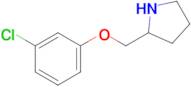 2-((3-Chlorophenoxy)methyl)pyrrolidine