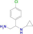 1-(4-Chlorophenyl)-n1-cyclopropylethane-1,2-diamine