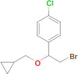 1-(2-Bromo-1-(cyclopropylmethoxy)ethyl)-4-chlorobenzene