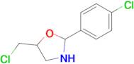 5-(Chloromethyl)-2-(4-chlorophenyl)oxazolidine