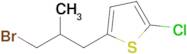 2-(3-Bromo-2-methylpropyl)-5-chlorothiophene