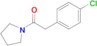 2-(4-Chlorophenyl)-1-(pyrrolidin-1-yl)ethan-1-one