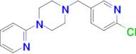 1-((6-Chloropyridin-3-yl)methyl)-4-(pyridin-2-yl)piperazine
