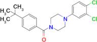 (4-(Tert-butyl)phenyl)(4-(3,4-dichlorophenyl)piperazin-1-yl)methanone