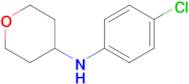 n-(4-Chlorophenyl)tetrahydro-2h-pyran-4-amine