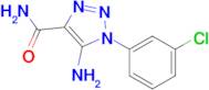 5-Amino-1-(3-chlorophenyl)-1h-1,2,3-triazole-4-carboxamide