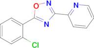 5-(2-Chlorophenyl)-3-(pyridin-2-yl)-1,2,4-oxadiazole