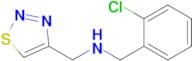 n-((1,2,3-Thiadiazol-4-yl)methyl)-1-(2-chlorophenyl)methanamine