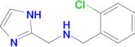 n-((1h-Imidazol-2-yl)methyl)-1-(2-chlorophenyl)methanamine