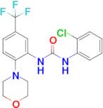 1-(2-Chlorophenyl)-3-(2-morpholino-5-(trifluoromethyl)phenyl)urea